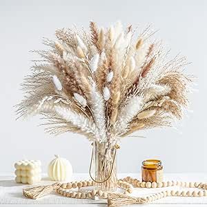 Natural Dried Pampas Grass Boho Home Decor Bouquet Phragmites Dried Flowers Bouquet for Wedding Floral Arrangements Home Decorations (110PCS) Wedding Floral Arrangements, Bouquet For Wedding, Natural Bouquet, Dried Flowers Bouquet, Pampas Grass Bouquet, Dried Pampas, Pampas Grass Decor, Photography Decor, Floral Arrangements Wedding