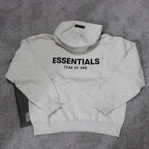 Essentials Fear of God Men's Light Oatmeal Hoodie Medium Essentials Fear Of God, Essentials Hoodie, Fear Of God Essentials, Hoodie Brands, Fear Of God, Sweater Brands, Mens Essentials, Christmas Wish, Christmas Wish List