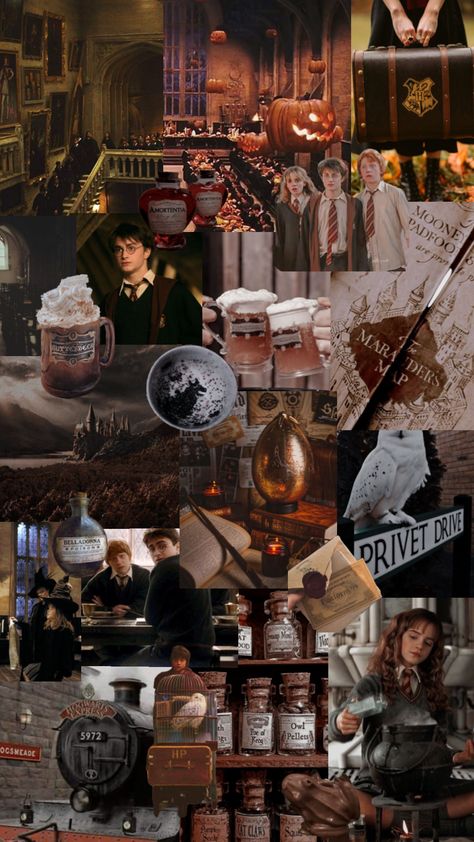 Harry Potter Fall, Harry Potter Weekend, The Fall Movie, Fall Rain, Gryffindor Aesthetic, Harry Potter Background, Harry Potter Decor, Cute Fall Wallpaper, Hogwarts Aesthetic