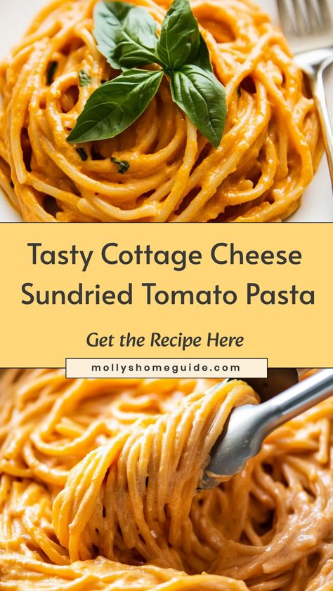 Delight your taste buds with this creamy cottage cheese and savory sundried tomato pasta dish! This recipe is the perfect combination of flavors, creating a comforting and satisfying meal. Whether you're looking for a quick weeknight dinner or a flavorful lunch option, this pasta is sure to become a new favorite. 

Ingredients
450g bucatini or long-cut pasta of your choice
3 tablespoons butter
4 cloves garlic, minced
1/4 teaspoon red pepper flakes (adjust to taste)
90g tomato paste
240ml chicken Recipes With Tomato Paste, Tomato Butter Pasta, Low Calorie Pancakes, Tomato Paste Recipe, Sundried Tomato Pasta, Tomato Pasta Recipe, Tomato Butter, Cottage Cheese Pancakes, Butter Pasta