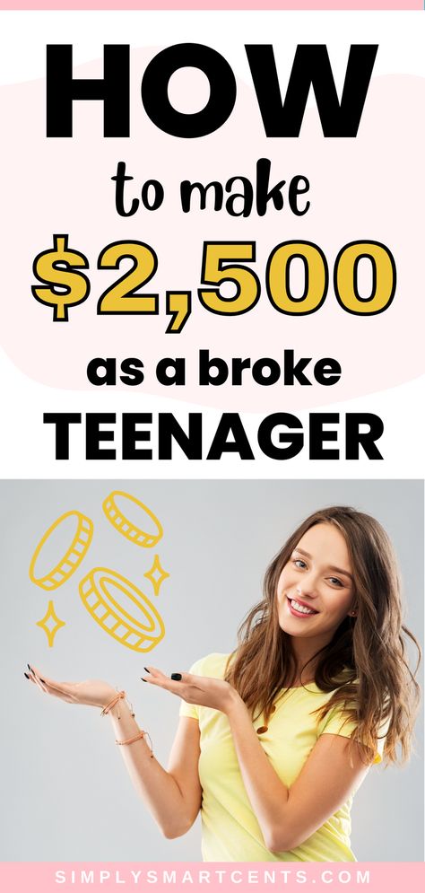 Want to make money as a teen or 14, 15, 16 year old teenager? These are all legit ways to make extra money for teens or college students who want to work from home in their spare time. You could earn up to $1,000 in extra cash per month. Some money making ideas are fast and free whereas others require more effort for more money. Read more on how to make money online for beginners, side hustle ideas, and online jobs for teens through my personal finance blog. Summer Jobs For Teens, Making Money Teens, Online Jobs For Teens, Ways To Make Extra Money, Teen Money, Best Online Jobs, Ways To Get Money, Summer Jobs, Jobs For Teens