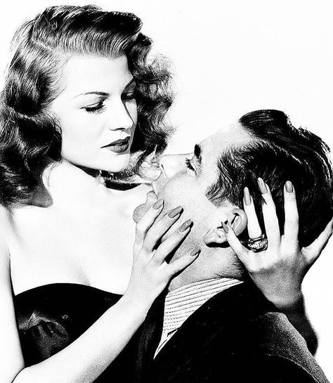 Rita Hayworth and Glenn Ford photographed for 'Gilda' (1946) Gilda 1946, Glenn Ford, Rita Hayworth, Actrices Hollywood, Foto Art, Hollywood Glam, Old Hollywood Glamour, Pose Reference Photo, Golden Age Of Hollywood