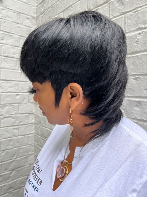 Undercut Mohawk Black Women, 2023 Quick Weave Hairstyles, 27 Piece Mohawk Quick Weave, 27 Piece Quick Weave Hairstyles Mohawk, Medium Quick Weave Hairstyles, Short Mullet Quick Weave, Short Pronto Quick Weave, Short Sassy Hair Mohawk, 27 Piece Quick Weave Mullet