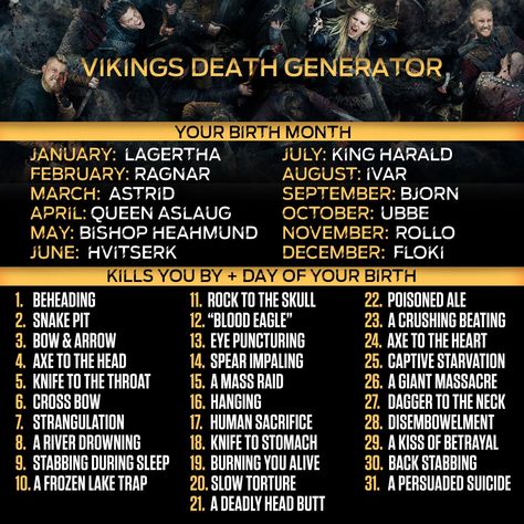 #Vikings on Twitter: "See you all in Valhalla ✌️ Tell us how you'll get there below 👇… " Viking Writing, Viking Names, Warrior Names, Viking Series, Viking Shop, Vikings Tv Show, Vikings Tv, Ancient Vikings, Viking Pendant