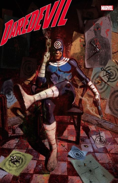 Bullseye Marvel Comics, Marvel Bullseye, Benjamin Poindexter, Bullseye Marvel, Superhero Comics Art, Daredevil Art, Marvel Comics Artwork, Comic Magazine, Cosmic Comics