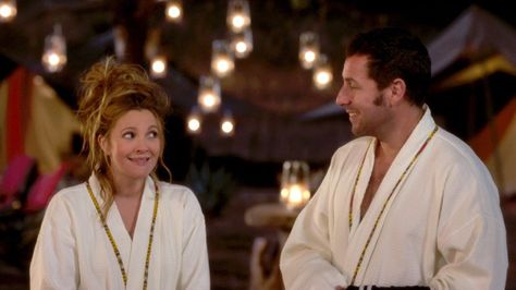 Adam Sandler Drew Barrymore, Blended Movie, Interfaith Relationship, Adam Sandler Movies, The Wedding Singer, Movie Couples, Adam Sandler, Drew Barrymore, Comedy Films