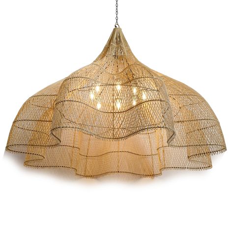 Wicker Chandelier, Beach House Lighting, Chandelier Large, Rattan Chandelier, Furniture Design Chair, Rattan Lamp, Lampshade Chandelier, African Decor, Chandelier Ceiling Lights