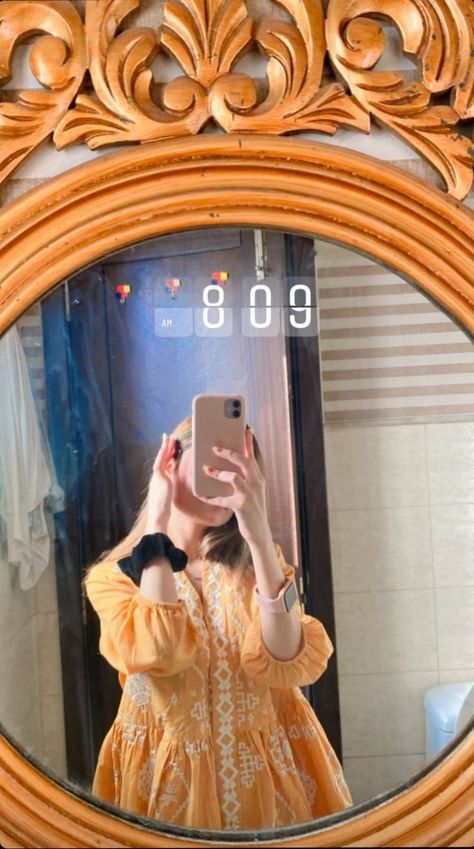 A Woman, Queen, Mirror, Instagram