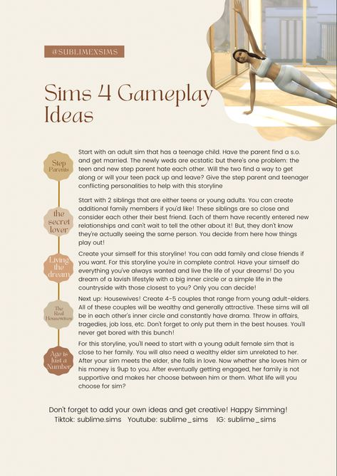 Ts4 Storylines, Sims 3 Story Ideas, Sims 4 Build Challenge List, Build Challenge Sims 4, Sims Legacy Challenge Rules, Sims 4 Gameplay Ideas No Mods, Sims 4 Stories Ideas, Sims 4 Gameplay Storylines, Sims 4 Family Challenges