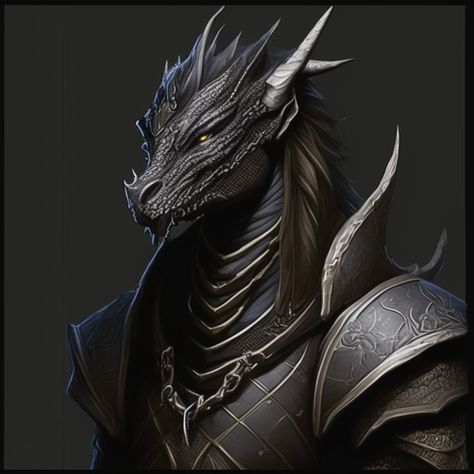 Shadow Dragonborn, Black Dragonborn Dnd Male, Dragonborn Wizard, Black Dragonborn, Dragonborn Dnd, Female Dragonborn, Dnd Dragonborn, Dragon Born, Blood Hunter