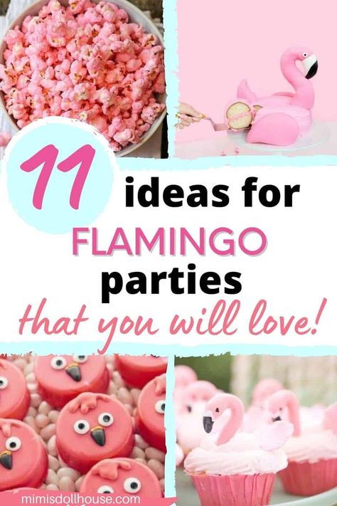 Flamingo Party Food, Flamingo Party Ideas, Diy Flamingo, Pink Flamingo Birthday, Flamingo Birthday Cake, Flamingle Party, Flamingo Party Decor, Flamingo Pool Parties, Pink Flamingo Party