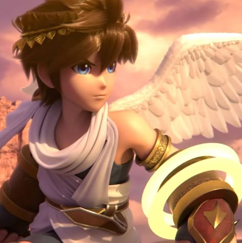 Pit Kid Icarus, Mario Smash, Laurel Crown, Kid Icarus Uprising, Super Smash Bros Brawl, Inuyasha Fan Art, Myths & Monsters, Nintendo Entertainment System, Kid Icarus