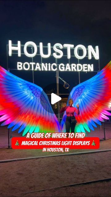 Houston Activities, Texas Winter, Winter Lights, Instagram Guide, Christmas Light Displays, H Town, Holiday Guide, Winter Light, Magical Christmas