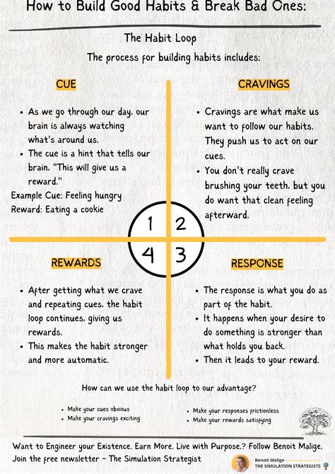 How to Build Good Habits & Break Bad Ones:  #personaldevelopment #personlgrowth #inspiration #healthyhabits #inspirtion #motivation List Of Bad Habits, How To Build A Habit, How To Stop A Bad Habit, Breaking The Habit Of Being Yourself, Habit Breaking, Life Overhaul, Bad Habits To Break, Breaking Habits, Book Seller