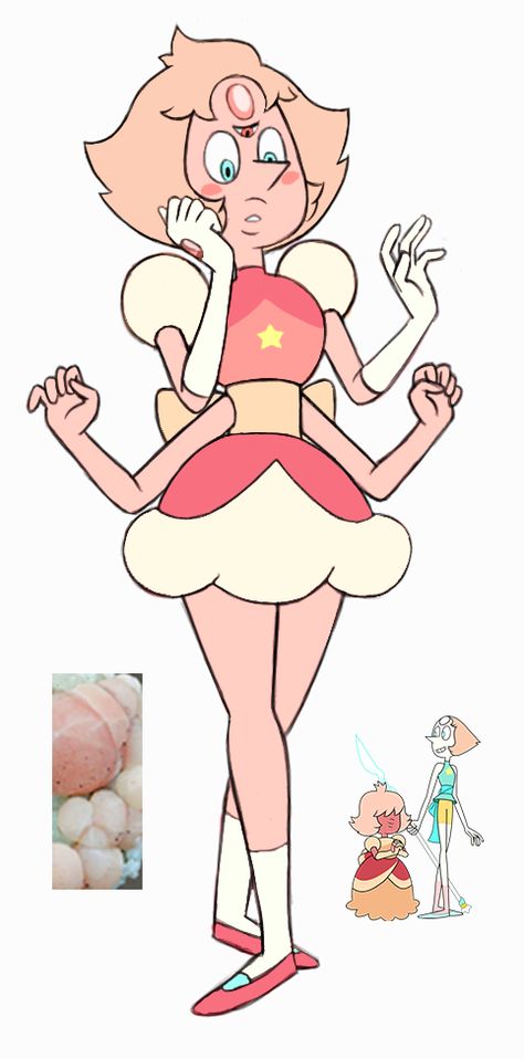 Fusions Steven Universe Fan Art, Gemsona Pearl, Pearl Fusion, Su Fusions, Fan Fusions, Steven Universe Peridot, Pearl Fanart, Steven Universe Fan Fusions, Gem Fusions