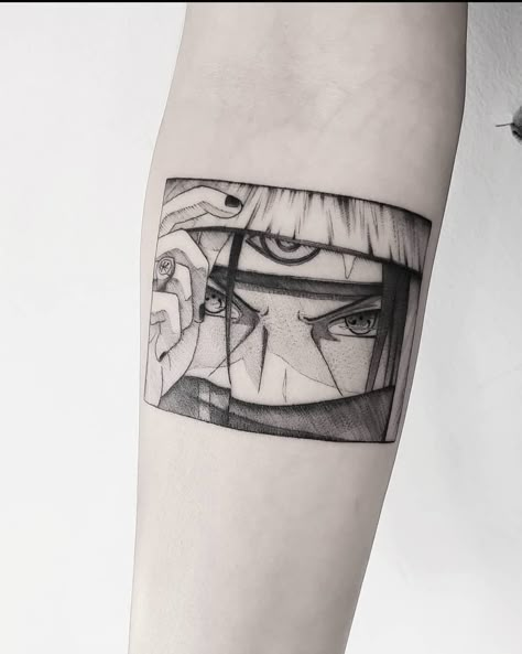 Square Tattoo, Wrist Tattoo Cover Up, Baby Tattoo Designs, Small Forearm Tattoos, Tattoo Anime, Manga Tattoo, Japanese Dragon Tattoos, Naruto Tattoo, Sketch Tattoo Design