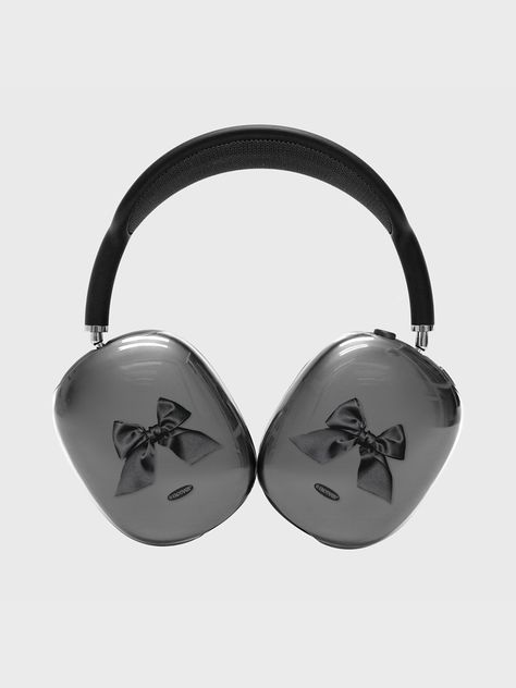 Headphone Decoration, Airpods Max Case, Airpod Max, Cute Headphones, Ethereal Aesthetic, Airpods Max, Headphone Accessories, Max Black, Crazy Girls