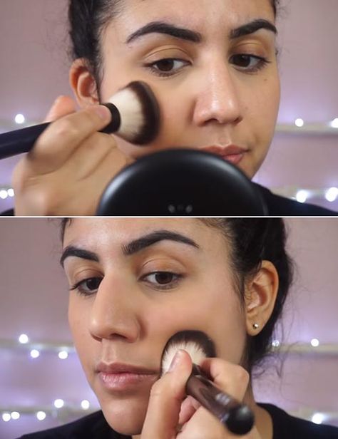 How To Apply Foundation Correctly Step By Step, Best Way To Apply Foundation, Facial Care Anti Aging, Shades Of Foundation, Best Powder Foundation, Foundation Tutorials, Loreal Paris Makeup, Applying Foundation, Makeup Advertisement