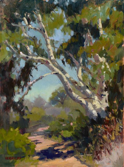 11 Plein-Air Inspired Landscapes of Rivers and Woods - OutdoorPainter Jennifer Prince, Impressionist Paintings Landscape, Art Student Aesthetic, Student Aesthetic, Abstract Tree Painting, Abstract Watercolor Landscape, Plein Air Landscape, River Painting, Art Student