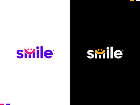 smile wordmark logo design by Arafat Hossain | Logo Designer on Dribbble Chic Logo Design, M Letter Logo, Dental Design Interior, Joy Logo, Popular Shots, Wordmark Logo Design, Dentist Logo, Happy Logo, Smile Logo