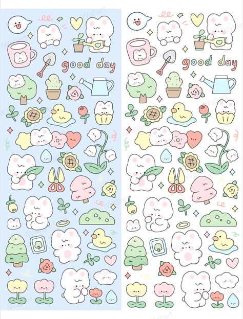 You can get these stickers from the iWallart app. It works on both iPhones and Android. #bulletjournal #bujo #digitalplanner #sticker #stickers #digitalstickers #planwithme #journalwithme #paperless #bujoideas #journalapp #bujoapp #ios #android #iphoneapp #androidapp #planner#kawaii Kawaii Stickers Printable Scrapbooking, Free Printable Planner Stickers Kawaii, Kawaii Cat Drawing, Cute Easy Doodles, Scrapbook Stickers Printable, Cute Doodles Drawings, Cute Kawaii Drawings, Book Art Diy, Cute Cartoon Drawings