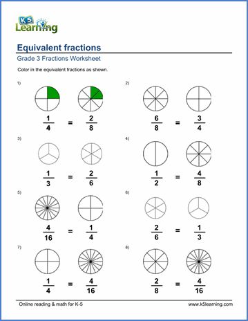 Grade 3 Fractions & decimals Worksheet equivalent fractions Equivalent Fractions Worksheet 3rd Grade, Equivalent Fractions 3rd Grade, Third Grade Fractions Worksheets, Fractions Worksheets Grade 3, Grade 3 Worksheets, Equivalent Fractions Worksheet, Year 3 Maths Worksheets, Fractions Pictures, Grade 3 Math