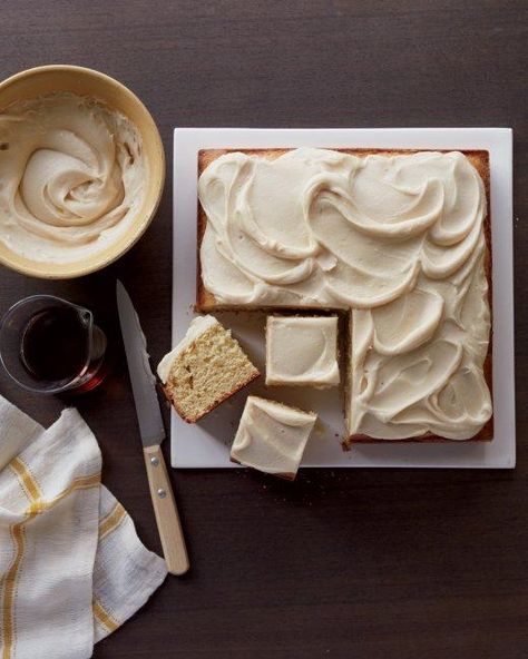 Maple Cake Recipe Recipe Diary, Maple Cake, Syrup Recipe, Pavlova, Let Them Eat Cake, Maple Syrup, Martha Stewart, Just Desserts, Eat Cake