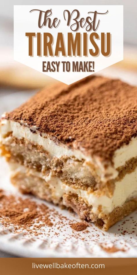 Authentic Tiramisu Recipe, Authentic Italian Tiramisu Recipe, Oreo Tiramisu, Classic Tiramisu Recipe, Best Tiramisu Recipe, Best Tiramisu, Easy Tiramisu, Classic Tiramisu, Easy Tiramisu Recipe