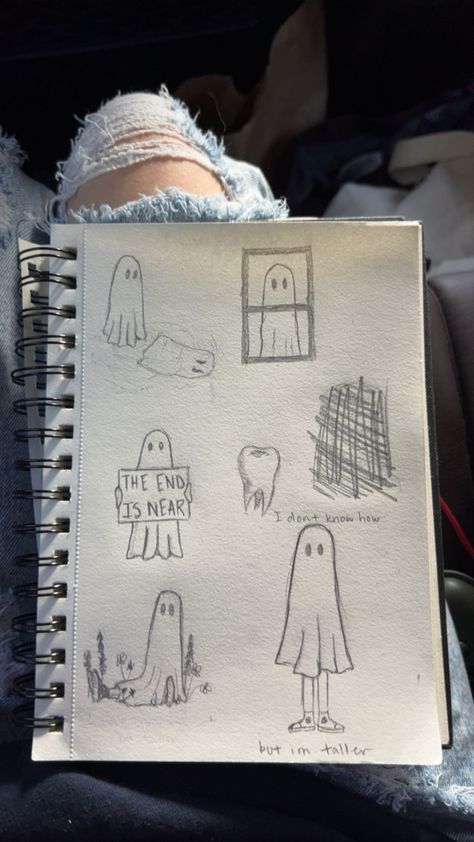 Ghost In The Machine Tattoo, Phoebe Bridgers Drawing Ideas, Pheobe Bridgers Drawings, Phoebe Bridgers Ghost Drawing, Tattoo Ideas Phoebe Bridgers, Lucy Dacus Tattoo Ideas, I Know The End Phoebe Bridgers Tattoo, I Know The End Tattoo, Phoebe Bridgers Crochet