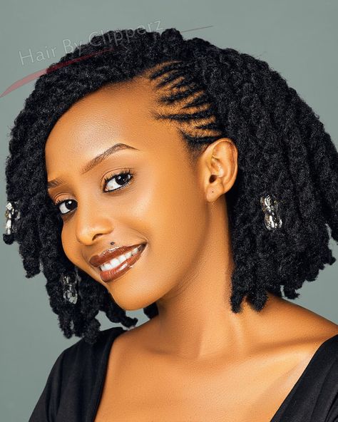 Kiki Hairstyles For Ladies, Black Hair Tips, Natural Hair Ponytail, Latest Hair Braids, Short Hair Twist Styles, Quick Braids, Twist Styles, Quick Braided Hairstyles, Hair Twist Styles