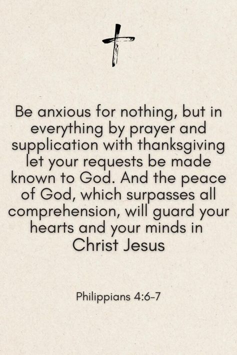 HomeBible Peace That Surpasses All Understanding Verse, Guard Your Peace Quotes, Peace Scripture Quotes, Prayer Request Quotes, Philippians 4:6-7, Scriptures For Peace, Bible Verses For Different Situations, Quotes For Comfort, Godly Scriptures