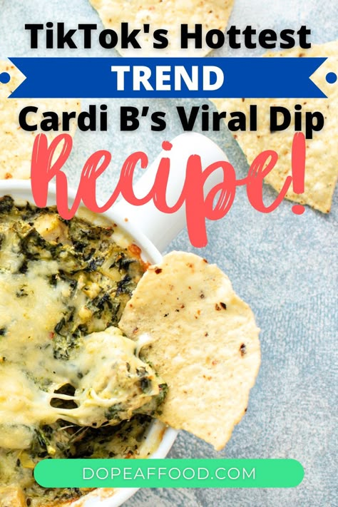 Viral Cardi B Dip Recipe: Cheesy, creamy dip trending on TikTok. Cardi B Avocado Dip, Creamy Jalapeno Dip Cardi B, Cardi B Jalapeño Dip Recipe, Cardi B Dip, Cardi B Dip Recipe, Boat Appetizers, Mexican Chalupas, Chalupas Recipe, Mexican Chalupas Recipe