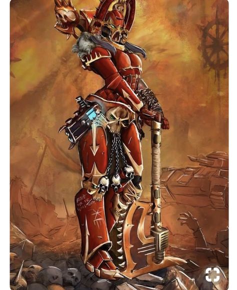 Khorne Berserker pin-up 40k Sisters Of Battle, Warhammer 40k Memes, Warhammer Age Of Sigmar, Warhammer 40k Art, Age Of Sigmar, Warhammer Art, Warhammer 40k Artwork, Fantasy Armor, Warhammer Fantasy