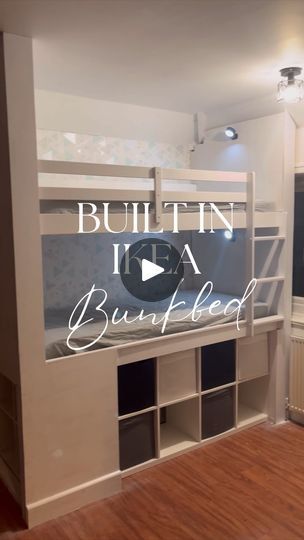 1.3M views · 108K reactions | POV: You have 6 Kids so you make a built in bunk bed with Ikea storage 👯 #bunkbed #ikea #builtin #mumof6 | Nicole Wong | Sonny Fodera · Somedays Bunk Bed Storage Ideas, Diy Built In Bunk Beds, Bunk Bed Diy, Built In Bunkbeds, Ikea Bunk Bed, Bunk Bed Storage, Diy Bunk Bed, Bunk Beds Built In, Built In Bunks