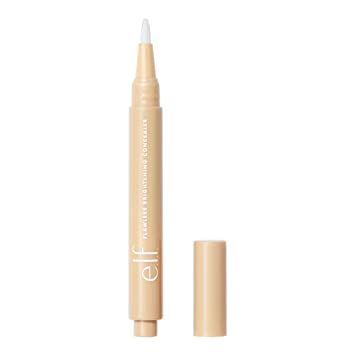 e.l.f. Flawless Brightening Concealer, Illuminating & Highlighting Face Makeup, Conceals Dark Under Eye Circles, Light 28 W, 0.07 Fl Oz Dark Under Eye Circles, Brightening Concealer, Too Faced Highlighter, Under Eye Circles, Skin Undertones, Dark Under Eye, Medium Skin Tone, Lip Lacquer, Eye Circles