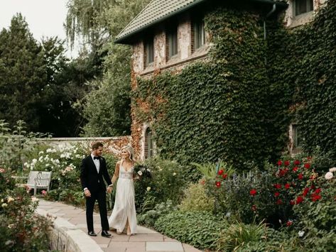 Philadelphia Wedding Venues, Denver Botanic Gardens, Annual Garden, Garden Reception, Mountain Wedding Venues, Garden Venue, Botanical Gardens Wedding, Water Wedding, Romantic Garden Wedding