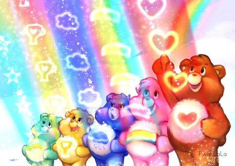 Care Bear Stare by PwahLaLa on DeviantArt Care Bear Stare, Care Bear Onesie, Yellow Care Bear, Care Bears Halloween Costume, Bear Tumblr, Warm Halloween Costumes, Grumpy Care Bear, Care Bears Birthday Party, Care Bear Tattoos