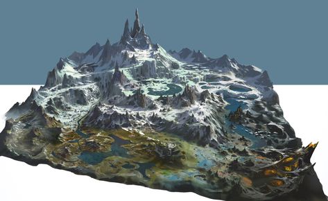 Game Art Environment, Digital Painting Photoshop, Game Map, Fantasy World Map, Art Environment, Fantasy Maps, Location Inspiration, Level Design, Fantasy City