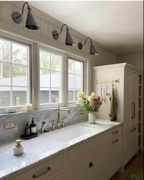 Grace Start, Woods Cottage, England Kitchen, Pantry Remodel, Kitchen Concepts, Scandinavian Kitchen, White Kitchen Cabinets, Inspired Homes, Instagram Video