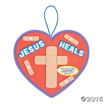 Jesus Heals Craft, Sunday School Projects, Jesus Crafts, Children's Church Crafts, Bible Story Crafts, Sunday School Crafts For Kids, Bible School Crafts, Christian Crafts, Jesus Heals