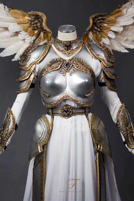 Valkyrie Rider by Fairytas on DeviantArt Valkyrie Costume, The Winged Victory, Armadura Cosplay, Winged Victory Of Samothrace, Winged Victory, Female Armor, Angel Warrior, A Wing, Beautiful Costumes