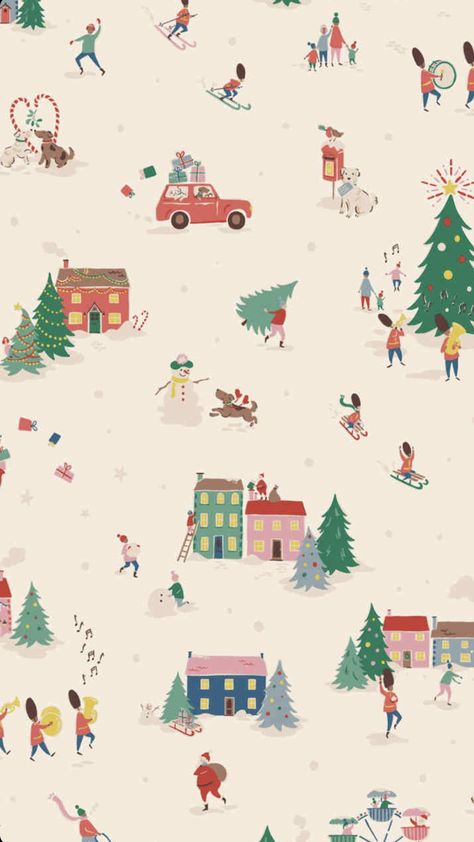 Cath Kidston Christmas, Collage Kit Aesthetic, Holiday Pack, Aesthetic Holiday, Wall Collage Kit, Xmas Wallpaper, Cocoppa Wallpaper, Christmas Phone Wallpaper, Cute Christmas Wallpaper