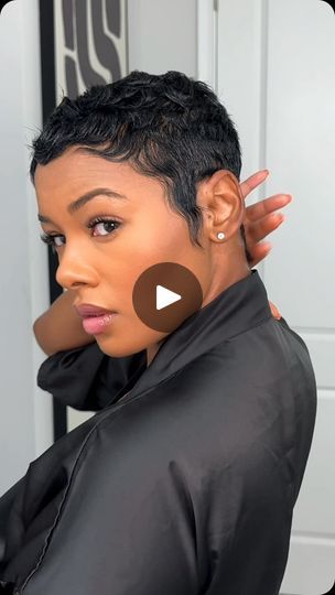 Short Black Pixie Haircut, Short Pixie Hairstyles For Black Women, Short Black Hairstyles Natural, Relaxed Short Hair, Short Relaxed Hairstyles For Black Women, Mushroom Cut Black Women, Very Short Bob Black Women, Short Hair Pixie Cuts Black Women, Short Pixie Cut Black Women