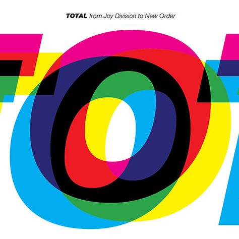 Total, Joy Division & New Order (Rhino, 2011). “I realised this was a record that would be sold in supermarkets and advertised on television. So the cover has a ‘pile it high, sell it cheap’ aesthetic. As you open it out, it says ‘Total’, but folded up you just see the ‘O’s. It says, ‘From Joy Division to New Order’. I couldn’t bear the words ‘Best of’. It’s a long way from the independent record shop to Tesco, almost 33 years.” Factory Records, Peter Saville, New Order, Music Artwork, Joy Division, Album Cover Design, Cover Artwork, Album Cover Art, Music Design