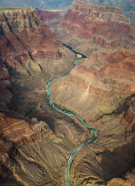 Grand Canyon ~ Colorado River and Little Colorado River Nature Wellness, Earth Nature, Colorado River, The Grand Canyon, Places Around The World, Aerial View, Amazing Nature, Vacation Spots, Beautiful Landscapes