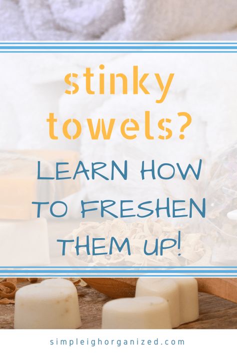 If you'd like to learn the best way to freshen up your towels, read on! This tip will have your towels feeling and looking like new! Stinky Towels, Freshen Towels, Laundry Stuff, Towels Smell, Cleaning Painted Walls, Laundry Tips, Cleaner Recipes, Glass Cooktop, Deep Cleaning Tips