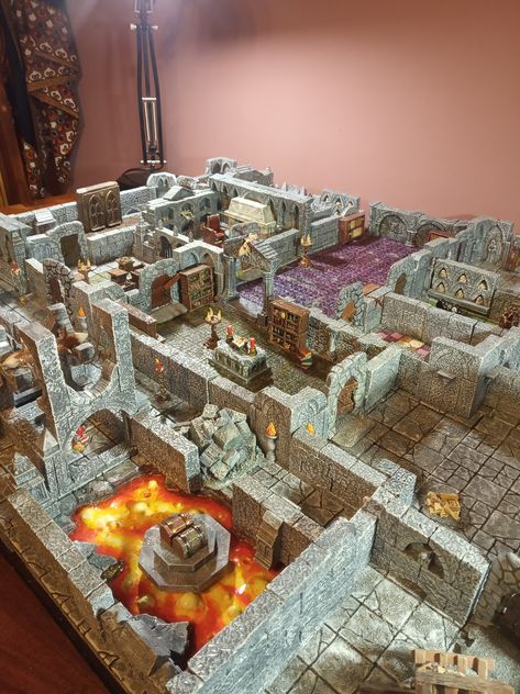 Dungeon Terrain, Fantasy Dungeon, Hirst Arts, Warhammer Fantasy, Art