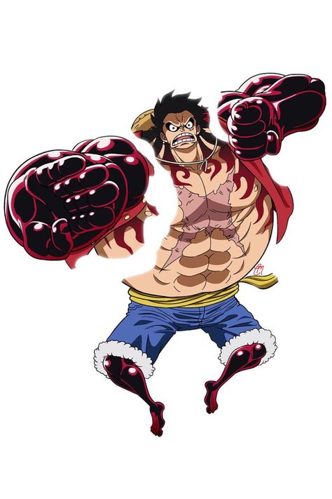 Luffy Gear 1, Gear 4 Luffy, Luffy Gear Fourth, Luffy Gear 4, One Piece Games, Manga Tattoo, Ace And Luffy, Gear 4, Arte Dc Comics