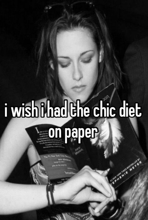 The Chic Diet Quotes, The Chic Diet Book, The Chic Diet, Girlboss Books, Ghost Fairy, Chic Diet, Whispers Books, Whisper Girl, Diet Quotes