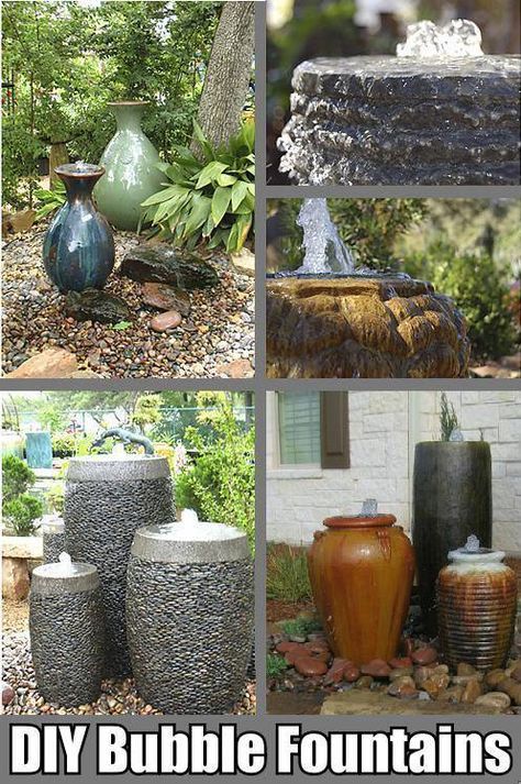 Arches Garden, Bubble Fountain, Diy Water Feature, Round Garden, Garden Obelisk, Diy Fountain, Garden Arches, Diy Gardening, Diy Water